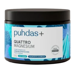 Puhdas+ Quattro Magnesium - Magnesiumjauhe 150 g