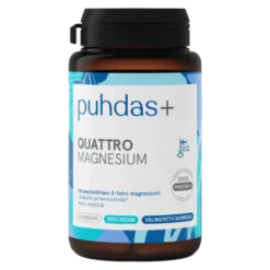 Puhdas+ Quattro Magnesium 60 vegekaps.