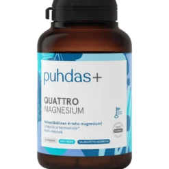 Puhdas+ Quattro Magnesium 120 vegekaps.