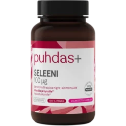 Puhdas+ Seleeni 100 µg 60 vegekaps.