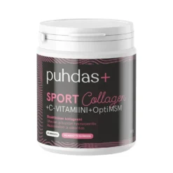 Puhdas+ Sport Collagen, C-vitamiini, Optimsm 260 g