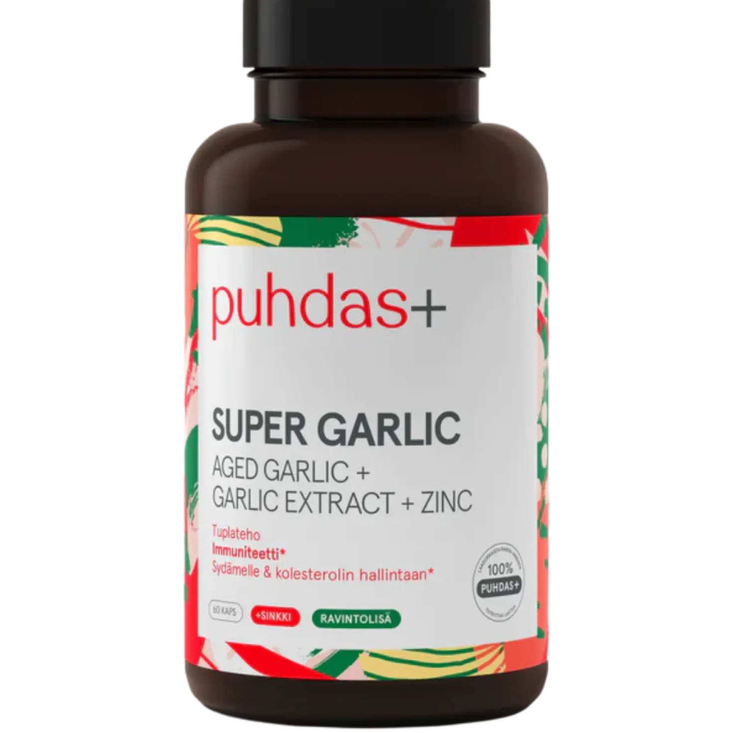 Puhdas+ Super Garlic - Valkosipuli 60 kaps.