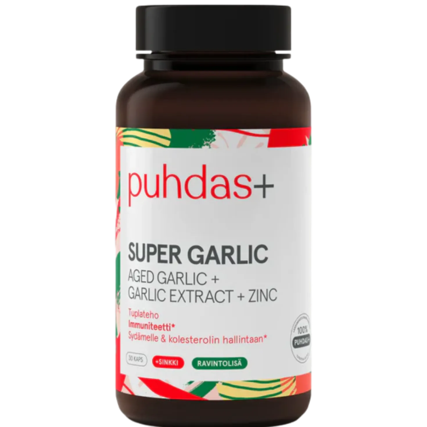 Puhdas+ Super Garlic - Valkosipuli 30 kaps.