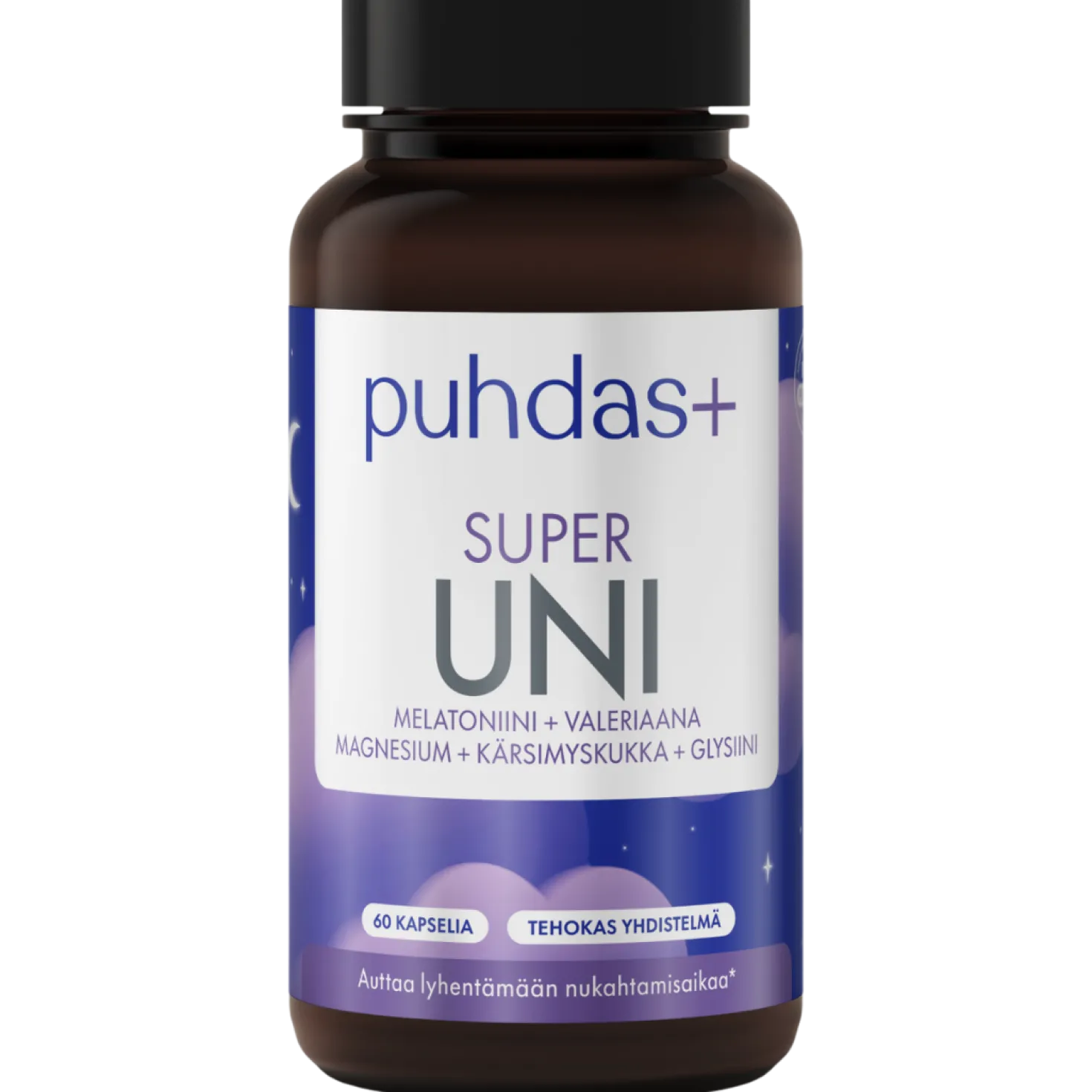 Puhdas+ Super Uni 60 kaps.
