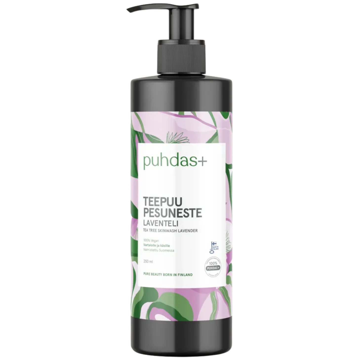 Puhdas+ Teepuu Pesuneste Laventeli 250 ml