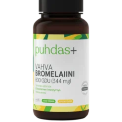 Puhdas+ Vahva Bromelaiini 800 DGU (344 mg) 60 kaps.