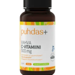 Puhdas+ Vahva C-vitamiini 500 mg 60 kaps.