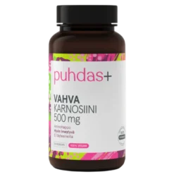 Puhdas+ Vahva Karnosiini 500 mg 50 kaps. - Päiväys 01/2027