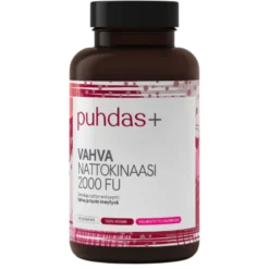 Puhdas+ Vahva Nattokinaasi 2000 FU 120 vegekaps.