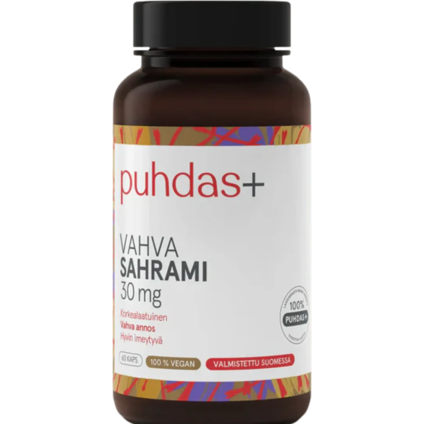 Puhdas+ Vahva Sahrami 30 mg 60 kaps.