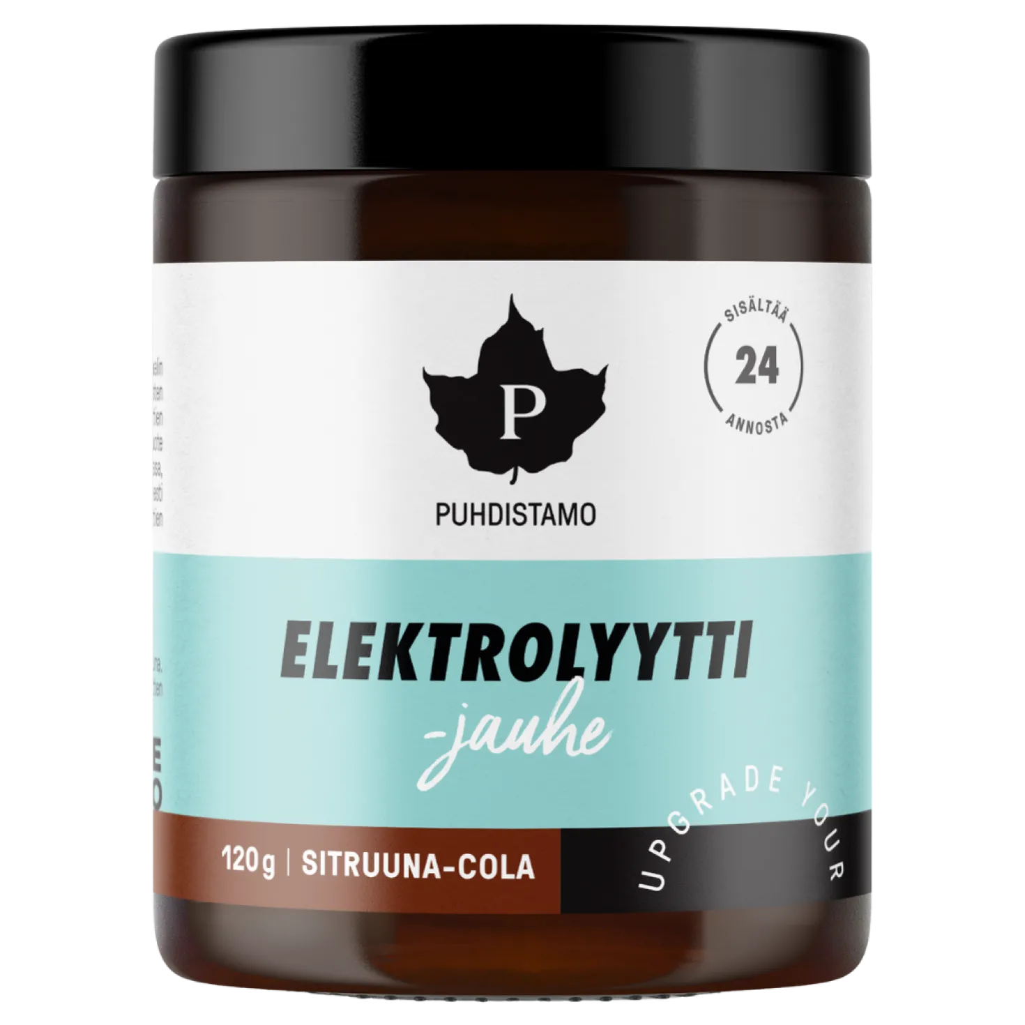 Puhdistamo Athletics Elektrolyyttijauhe Sitruuna-Cola 120 g