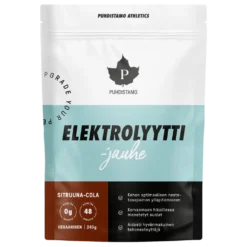 Puhdistamo Athletics Elektrolyyttijauhe Sitruuna-Cola 240 g