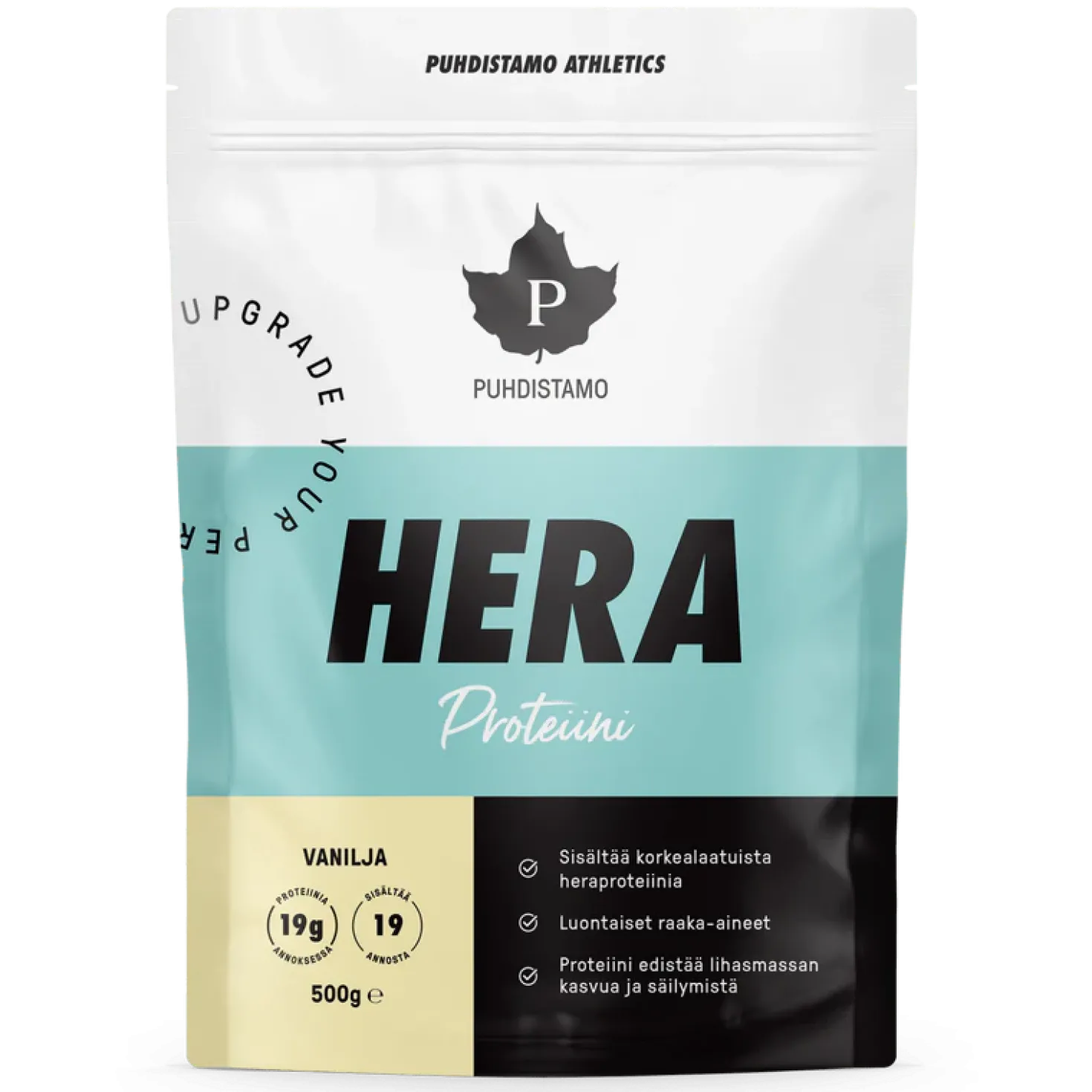 Puhdistamo Athletics Hera Proteiini Vanilja 500 g