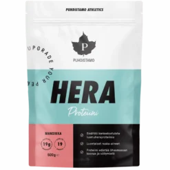 Puhdistamo Athletics Heraproteiini Mansikka 500 g