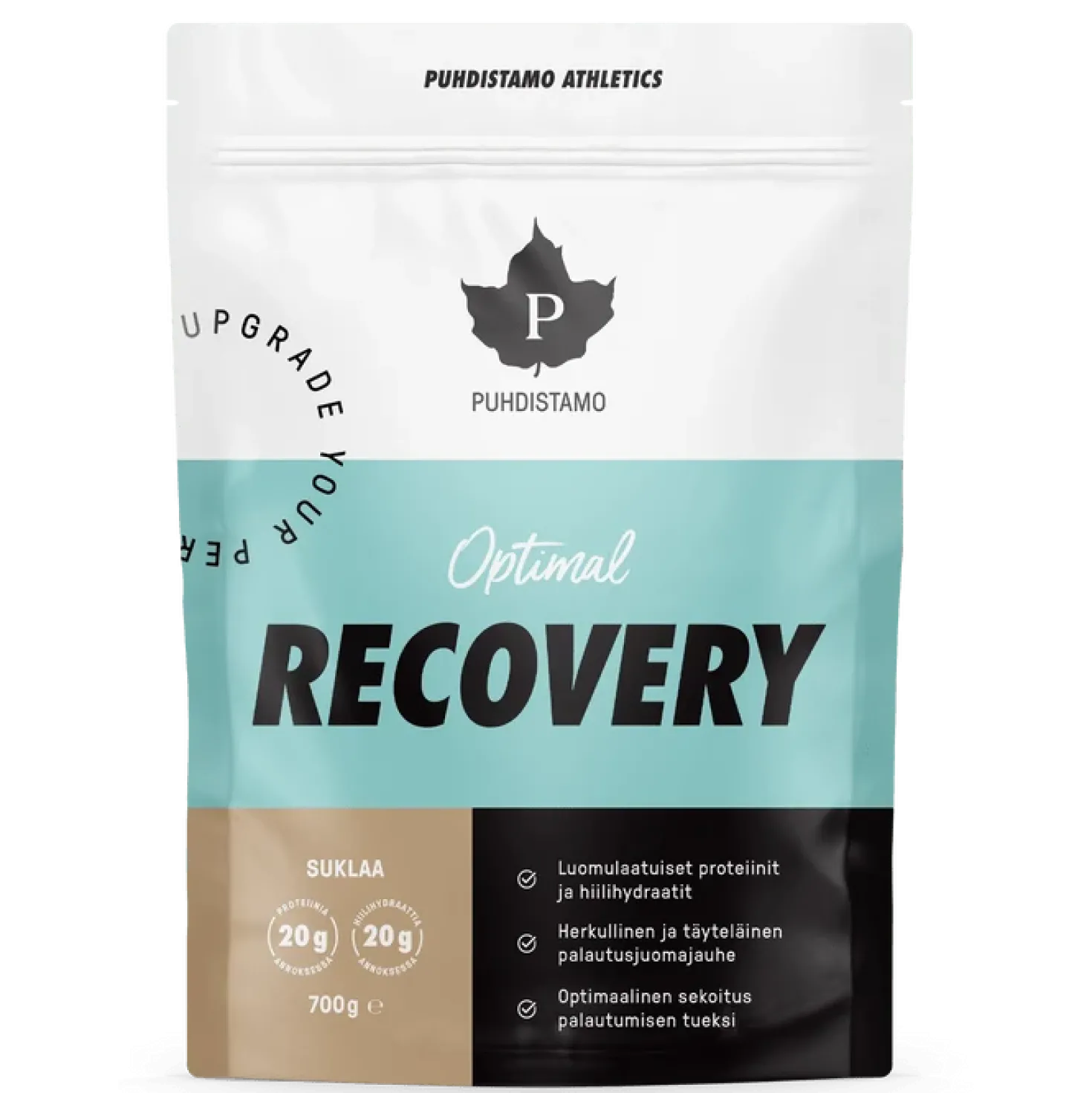 Puhdistamo Athletics Optimal Hera Recovery Suklaa 700 g