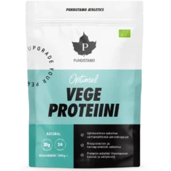 Puhdistamo Athletics Vege Proteiini Natural 600 g