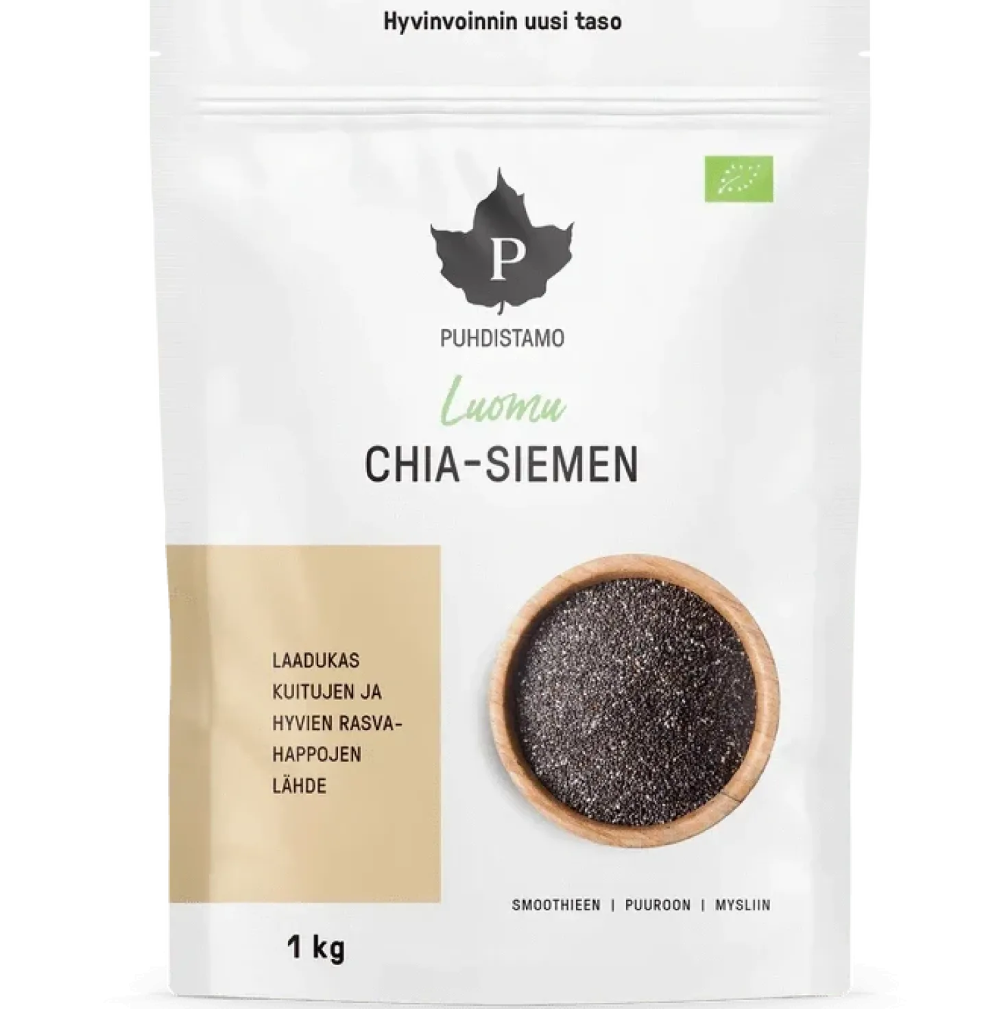 Puhdistamo Chia-Siemen Luomu 1 kg