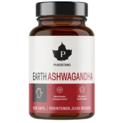 Puhdistamo Earth Ashwagandha 120 kaps.
