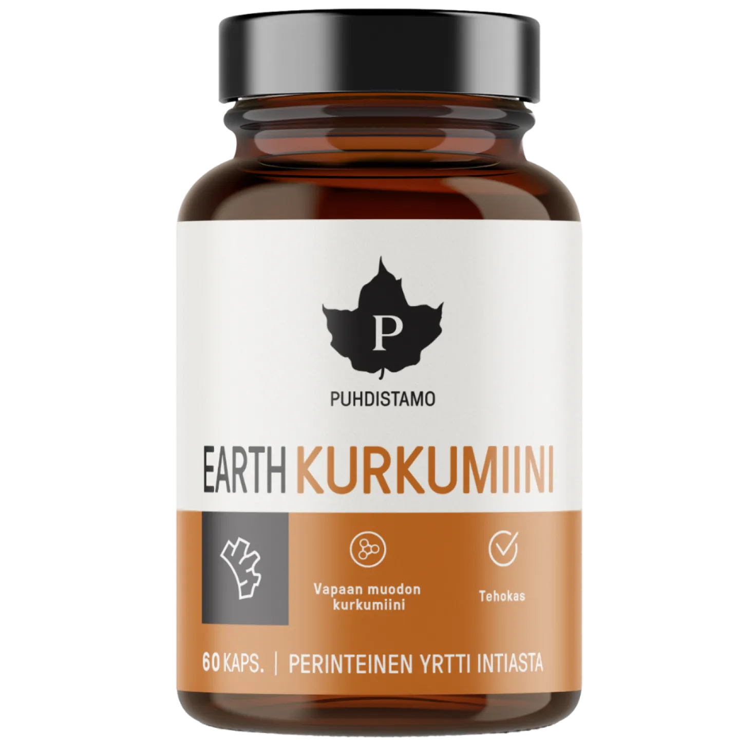 Puhdistamo Earth Kurkumiini 60 kaps.