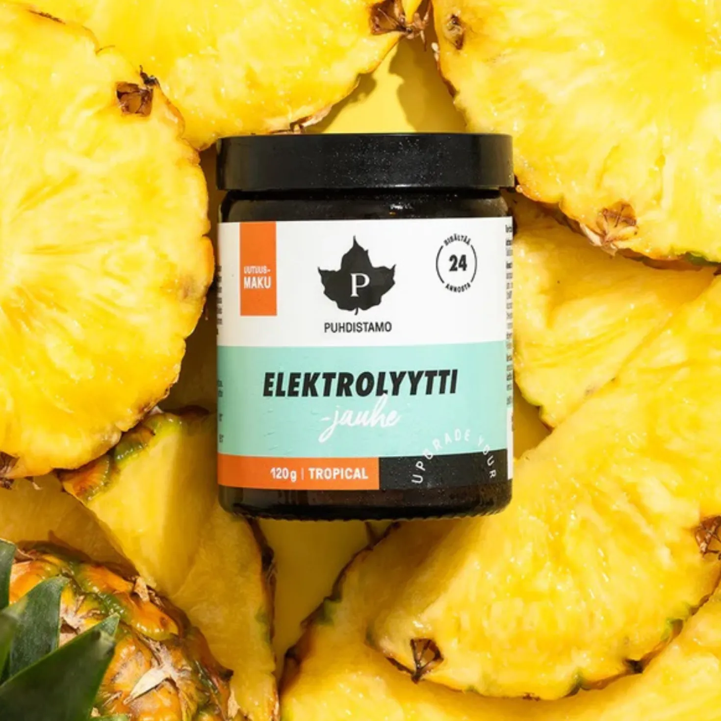 Puhdistamo Elektrolyyttijauhe Tropical 120 g