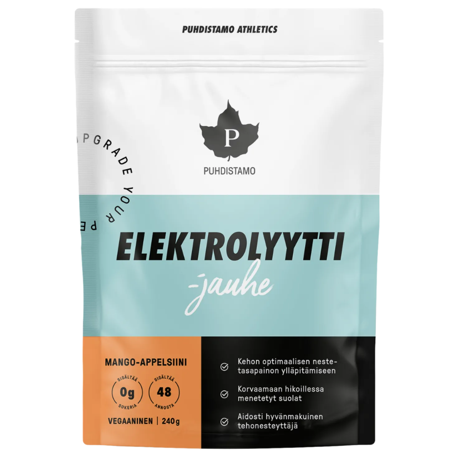 Puhdistamo Elektrolyyttijauhe Mango-Appelsiini 240 g