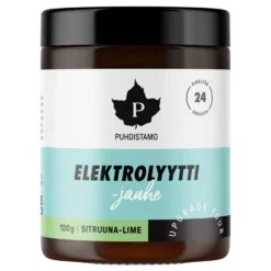 Puhdistamo Elektrolyyttijauhe Sitruuna-Lime 120 g
