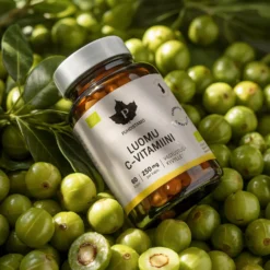 Puhdistamo Luomu C-vitamiini 250 mg 60 kaps. - HUOM Päiväys 02/2027