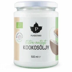 Puhdistamo Luomu Extra-neitsytkookosöljy 500 ml