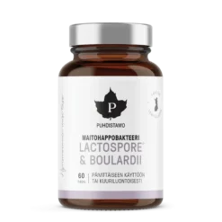 Puhdistamo Maitohappobakteeri Lactospore & Boulardii 60 kaps.