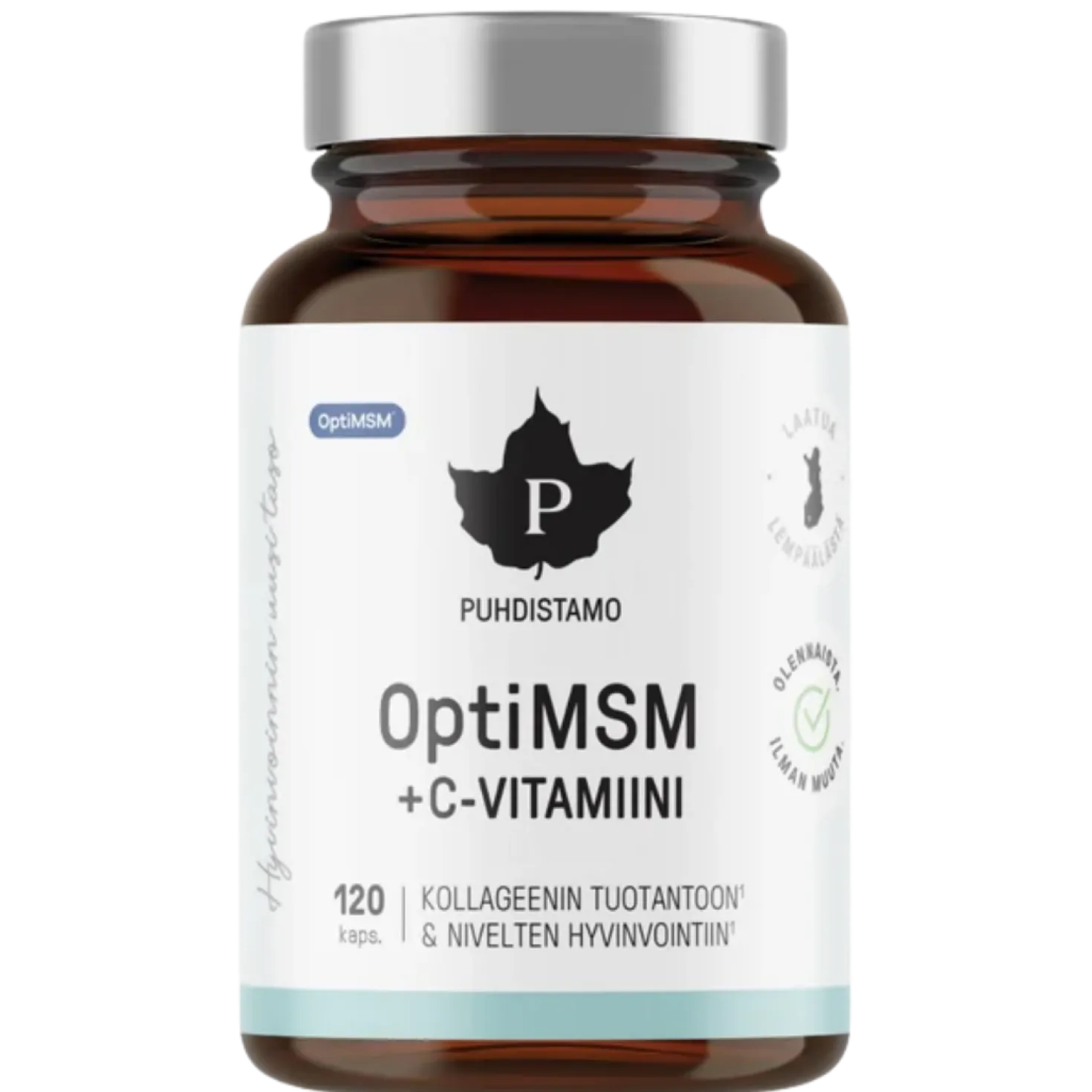 Puhdistamo OptiMSM + C 120 kaps.