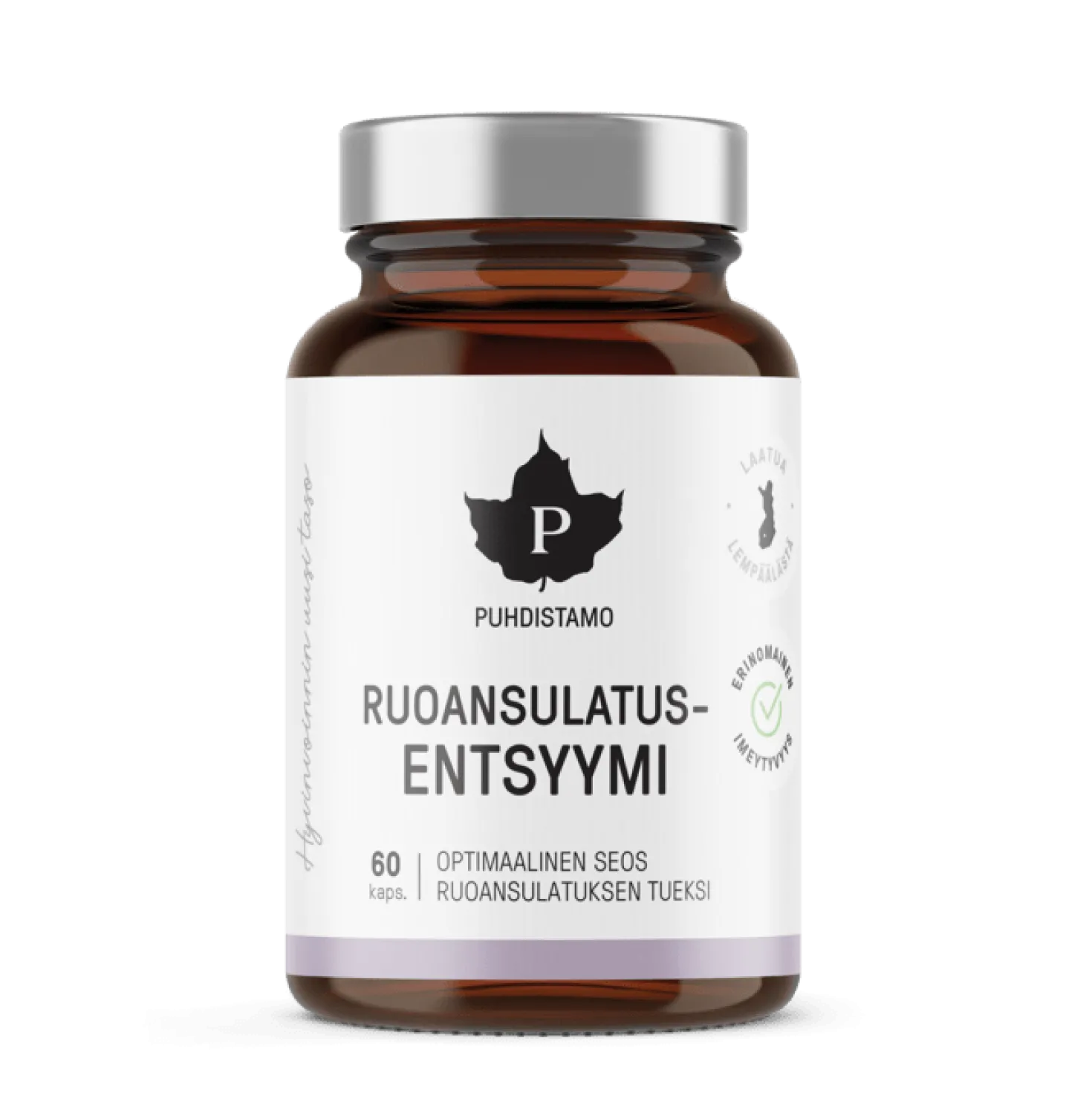 Puhdistamo Ruoansulatusentsyymi 60 kaps.