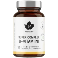 Puhdistamo Super Complex B-vitamiini 120 kaps.