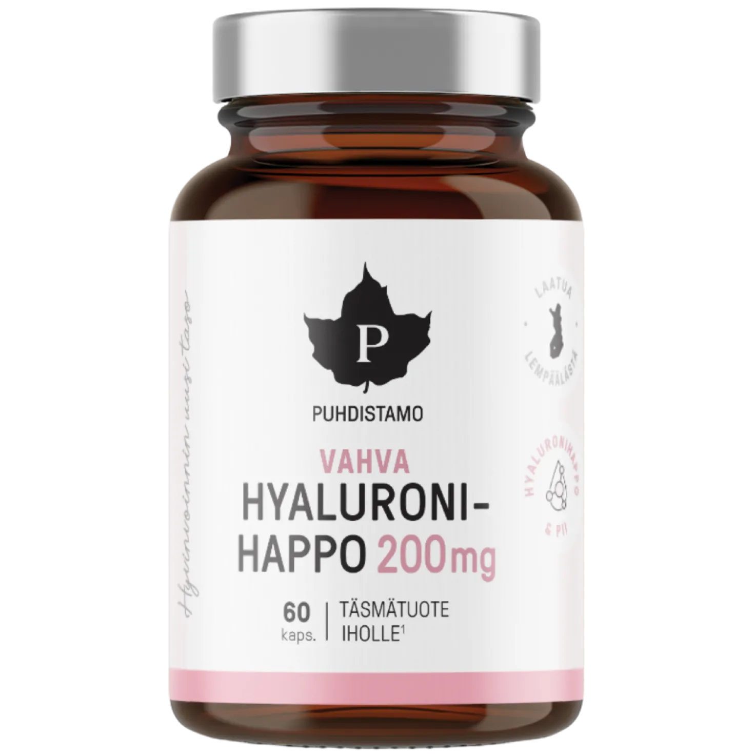 Puhdistamo Vahva Hyaluronihappo 200 mg 60 kaps.
