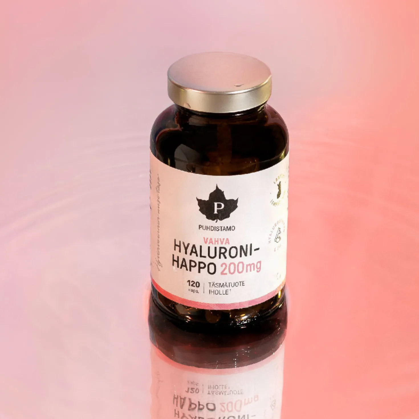 Puhdistamo Vahva Hyaluronihappo 200 mg 120 kaps.