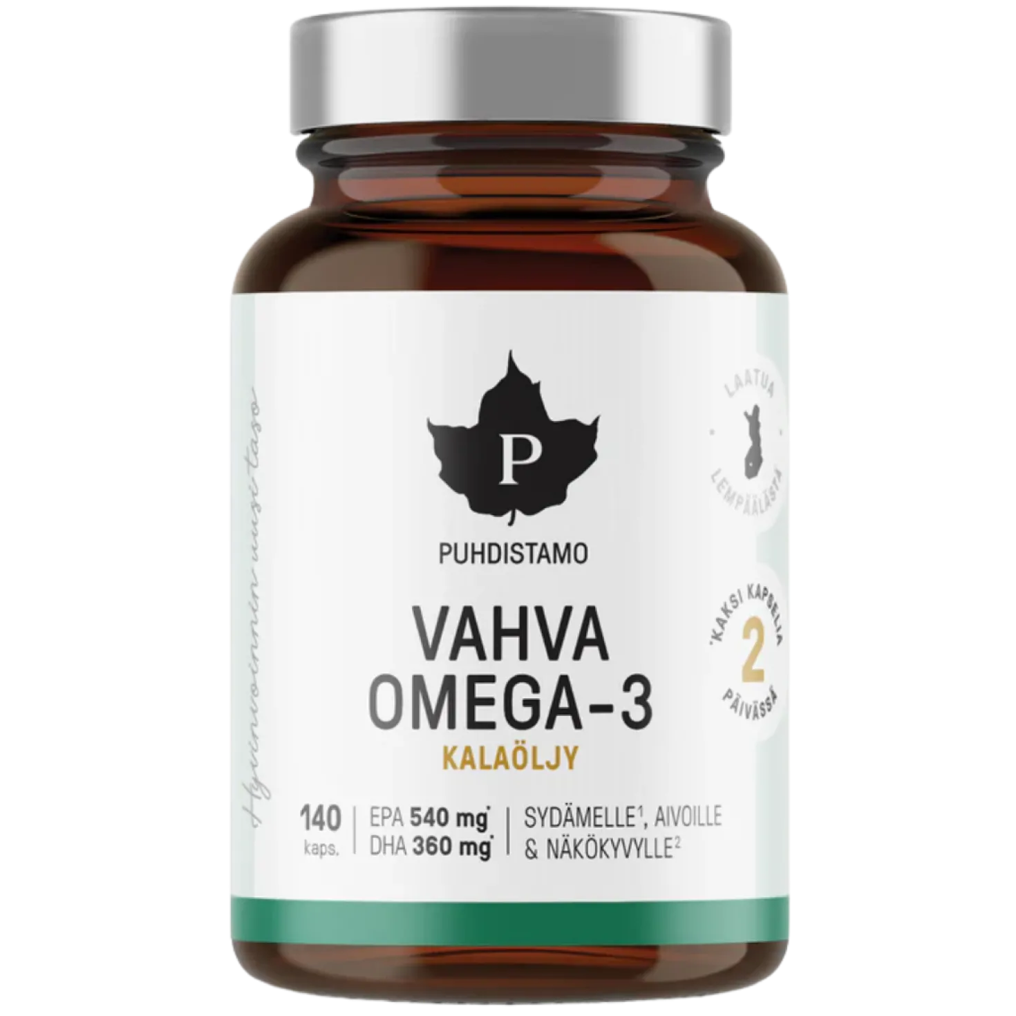 Puhdistamo Vahva Omega-3 140 kaps.