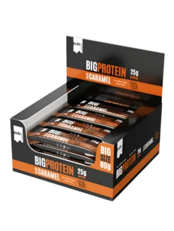 Puls Nutrition BIG PROTEIN Salted Caramel - Proteiinipatukka Suolainen Karamelli 12 kpl x 80 g TUKKUPAKKAUS