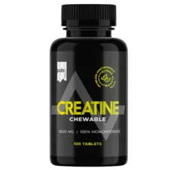 Puls Nutrition Chewable Creatine - Pureskeltava Kreatiinitabletti 100 tabl. - Sitruksen makuinen