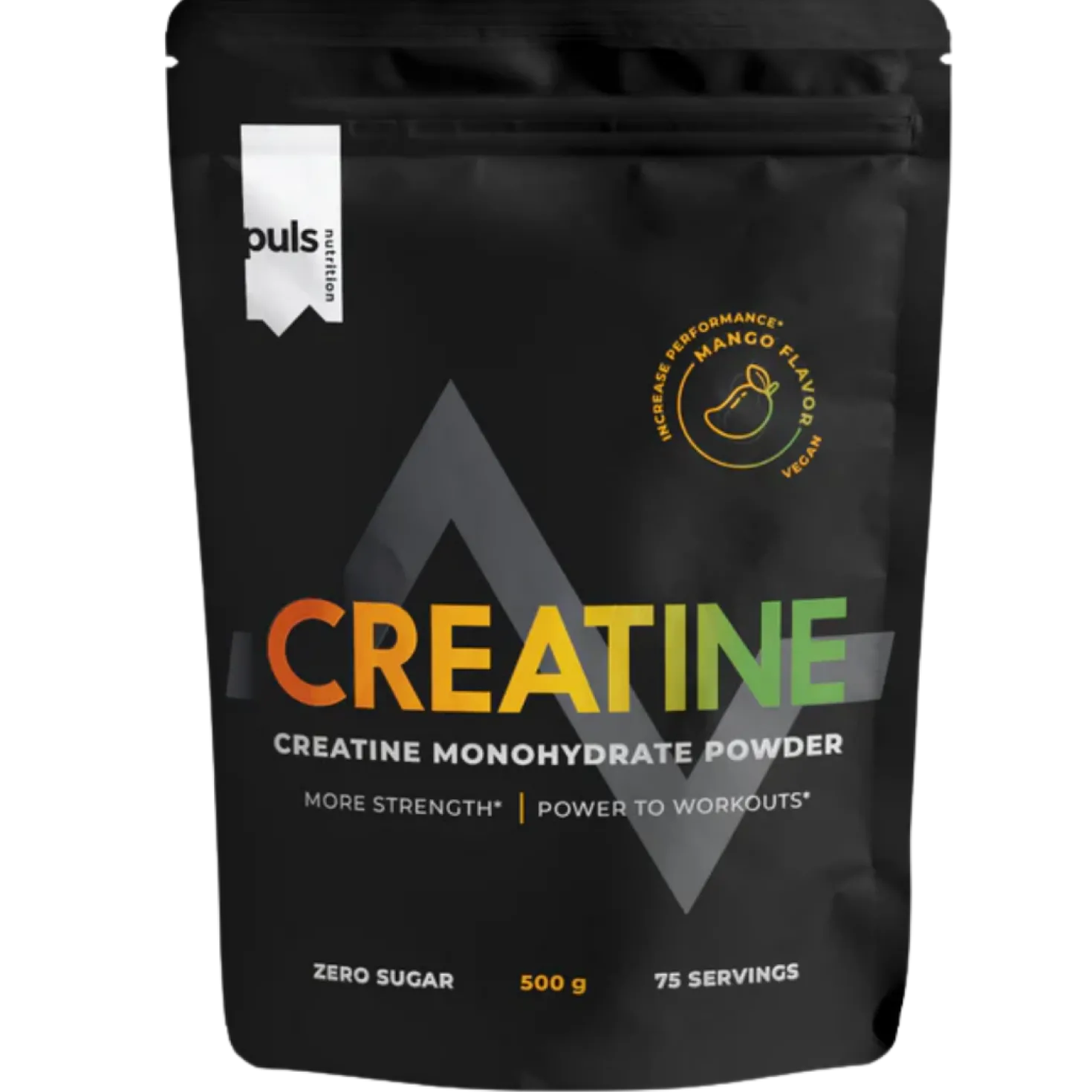 Puls Nutrition Creatine - Kreatiini Mango 500 g