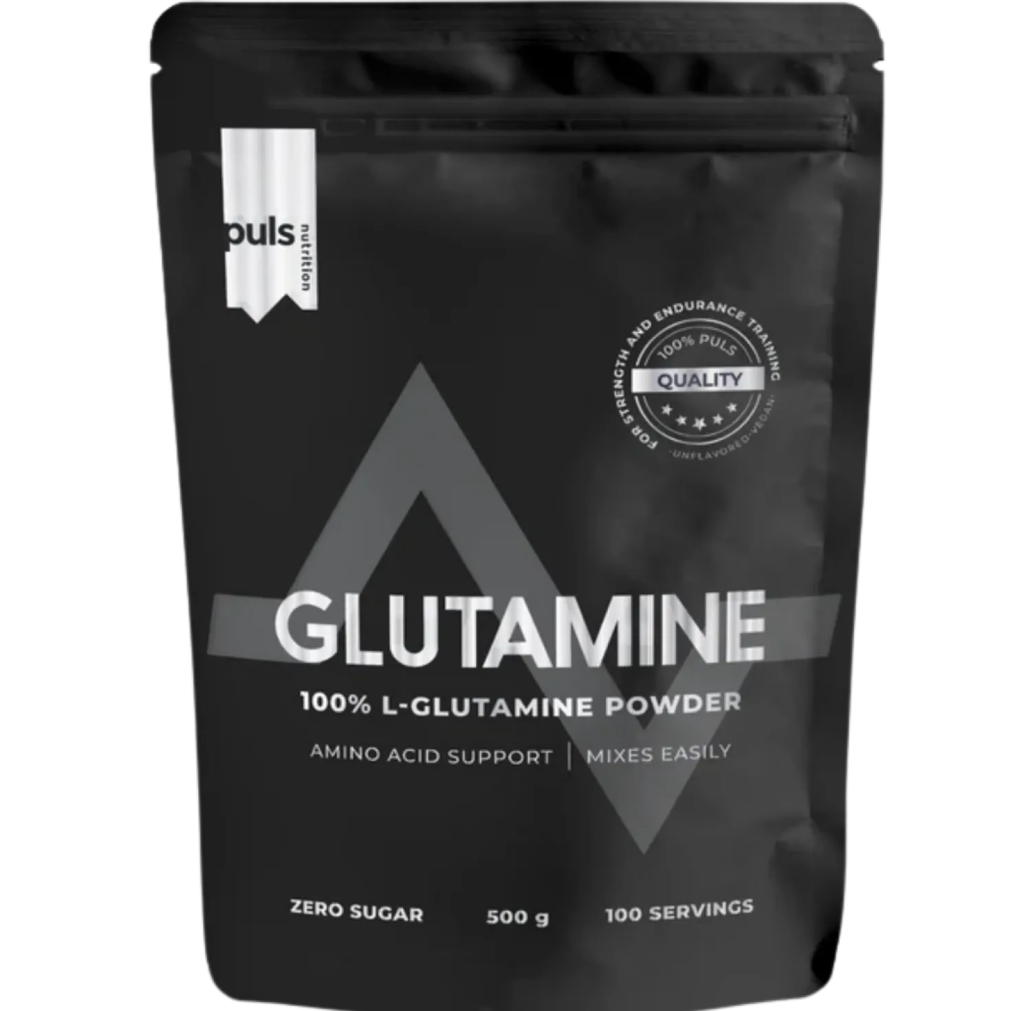 Puls Nutrition Glutamiini 500 g - Maustamaton