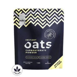 Puls Nutrition Instant Oats - Hiilihydraatti- ja proteiinilisä Vanilja 1 kg