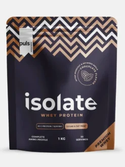 Puls Nutrition Isolate Whey Protein - Heraproteiini-isolaatti Suklaa 1 kg