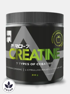 Puls Nutrition Pro-7 Creatine - Kreatiini Vihreä Omena 300 g