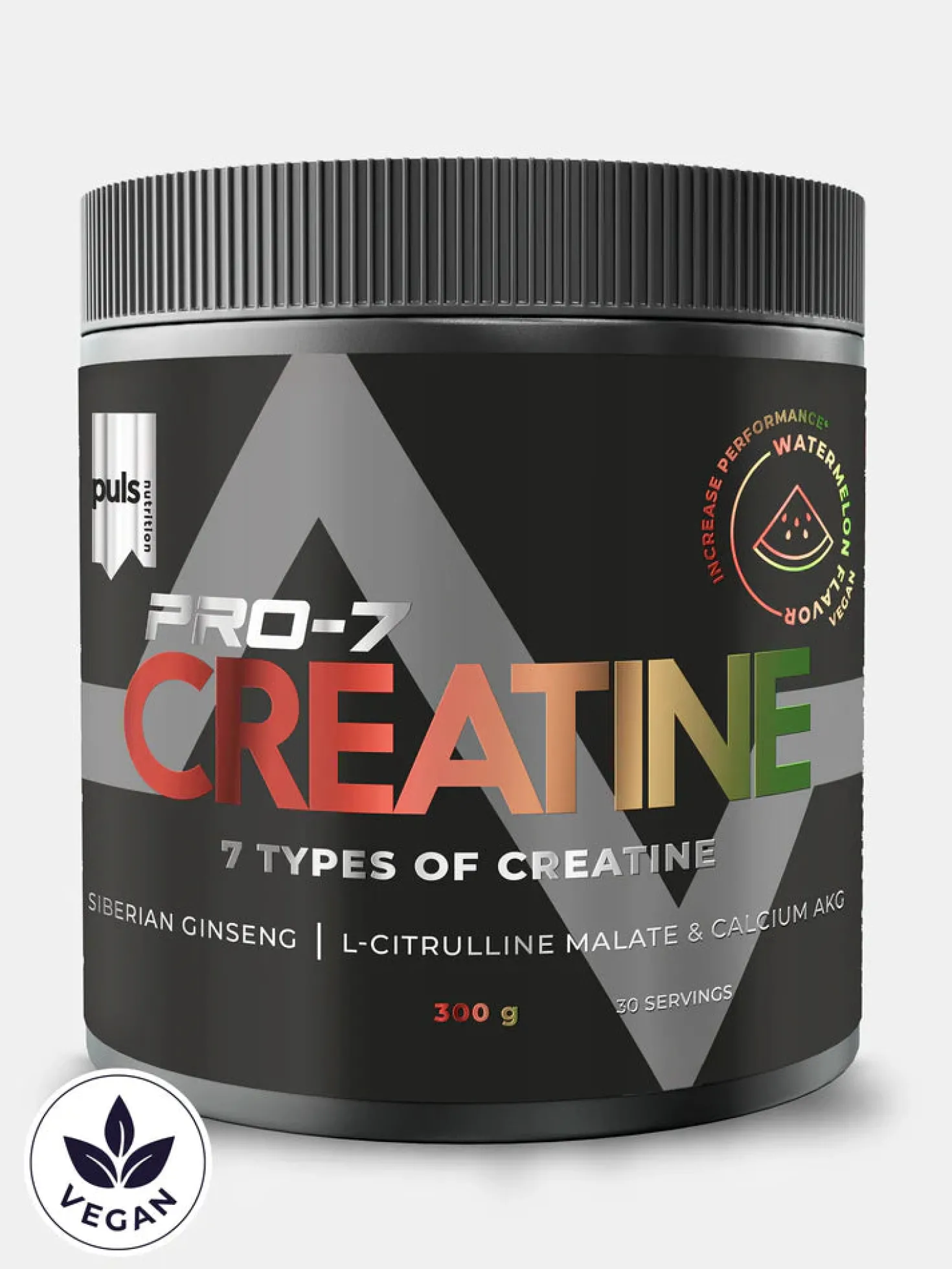Puls Nutrition Pro-7 Creatine - Kreatiini Vesimeloni 300 g