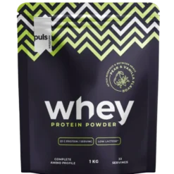 Puls Nutrition Whey Protein Powder - Heraproteiini Päärynä-Vanilja 1 kg