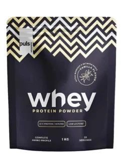 Puls Nutrition Whey Protein Powder - Hera Proteiini Vanilja 1 kg