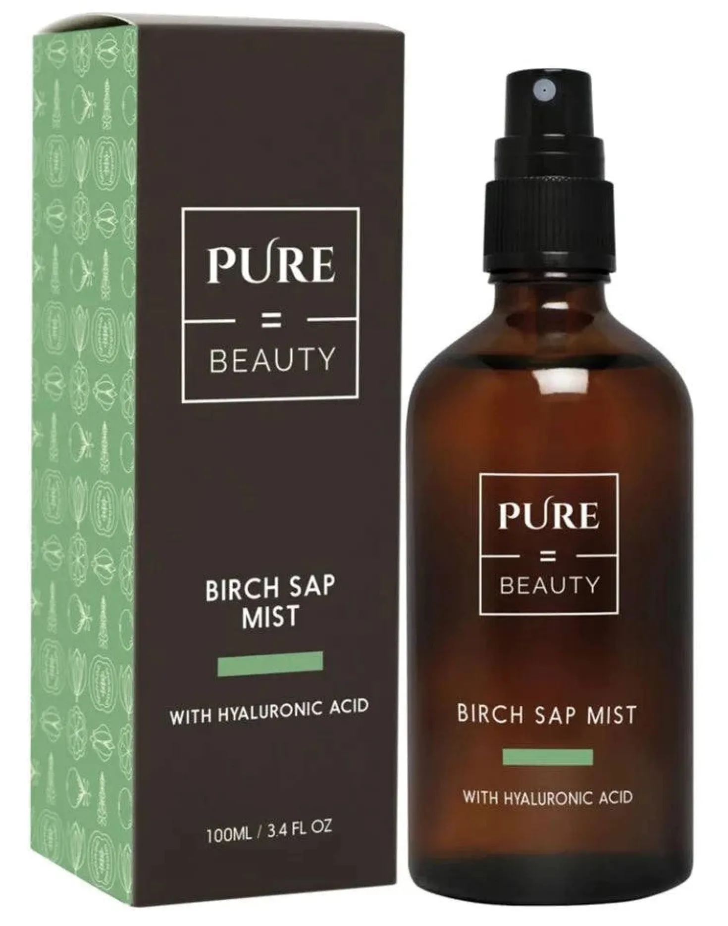 Pure=Beauty Birch Sap Mist with Hyaluronic Acid - Kosteuttava kasvosuihke 100 ml