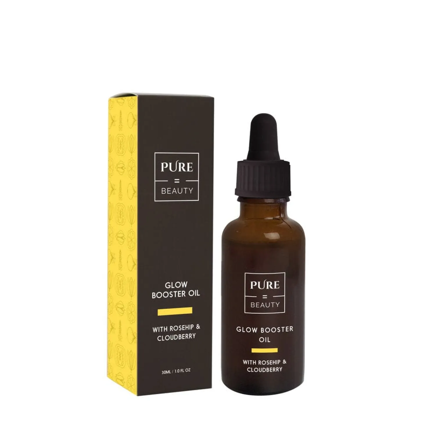Pure=Beauty Glow Booster Oil With Rosehip & Cloudberry - Kasvoöljy 30 ml