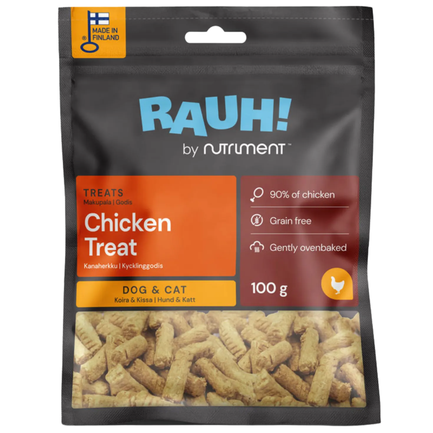 RAUH! Kanaherkku koirille ja kissoille 100 g