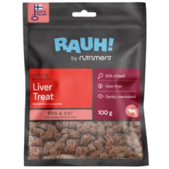 RAUH! Liver Treat koirille ja kissoille 100 g