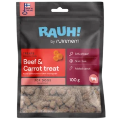 RAUH! Nauta-porkkanaherkku koirille 100 g